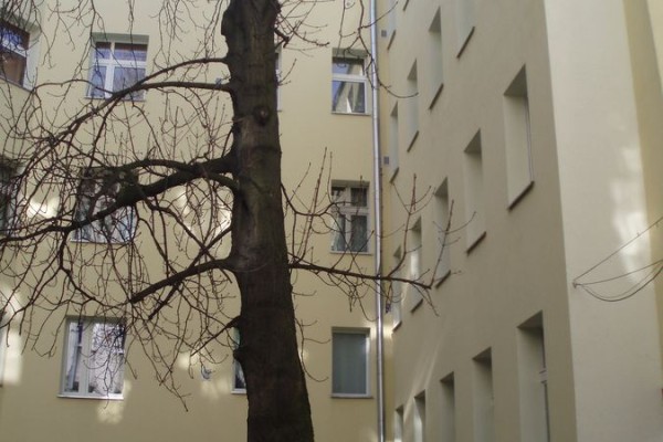 Termorenowacja w budynku mieszkalnym przy al. Papieża Jana Pawła II w Szczecinie