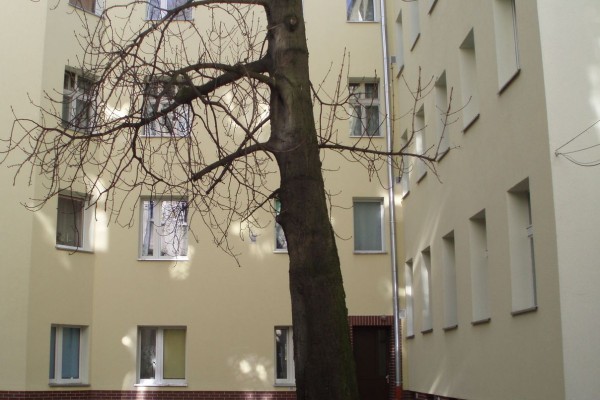 Termorenowacja w budynku mieszkalnym przy al. Papieża Jana Pawła II w Szczecinie