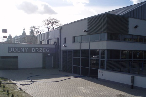 Prace dociepleniowe i elewacyjne pompowni ścieków Dolny Brzeg GRABÓW ul. 1-Maja 31 w Szczecinie