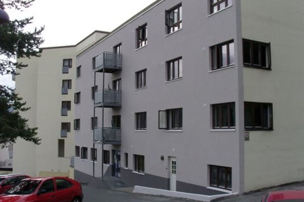 Docieplenie elewacji budynku mieszkalnego w Drammen, Norwegia